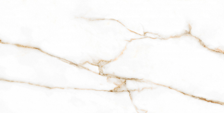 Плитка керамогранит Geotiles Brera Gold 60x120 Leviglass (1,44 кв.м.) под мрамор