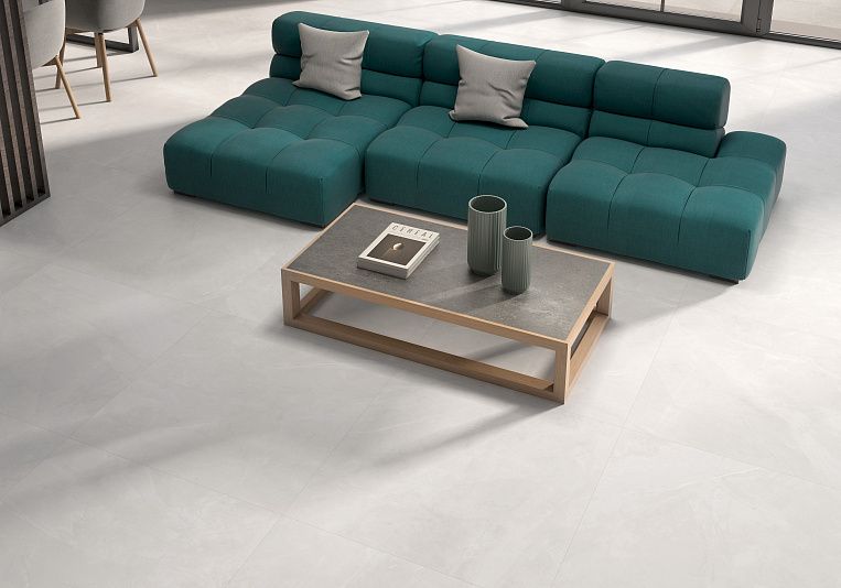Плитка керамогранит Geotiles Magda Blanco 60x60 Matt (1,44 кв.м.) под мрамор