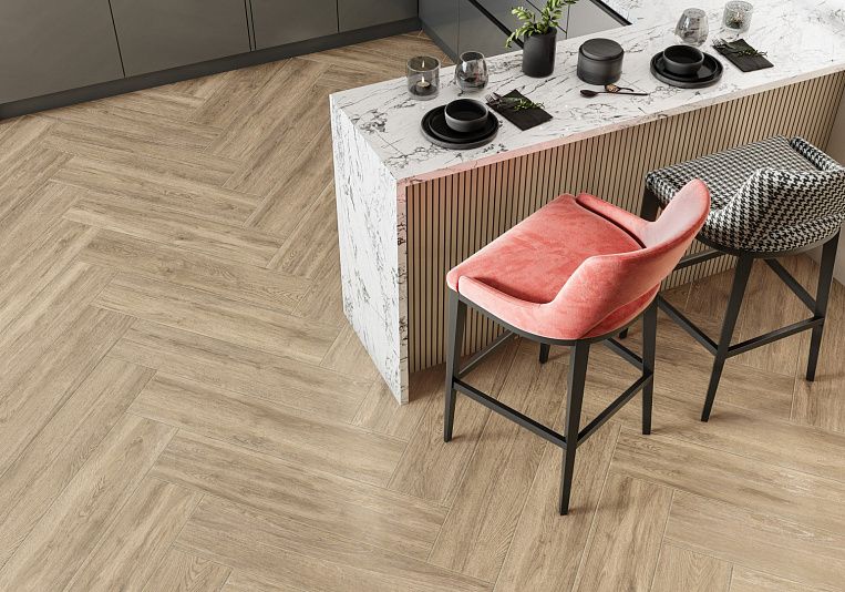 Интерьерные фото коллекции Realwood (керамогранит)