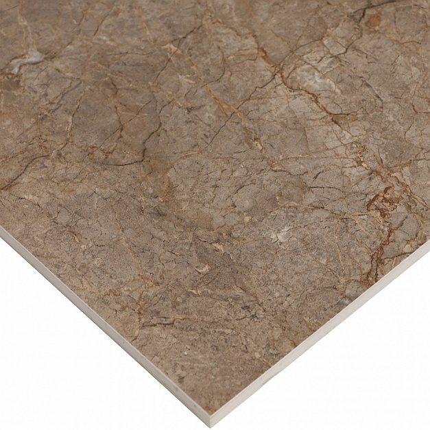 Плитка керамогранит BASCONI HOME Root Brown 600x1200x10 semi-polished под мрамор