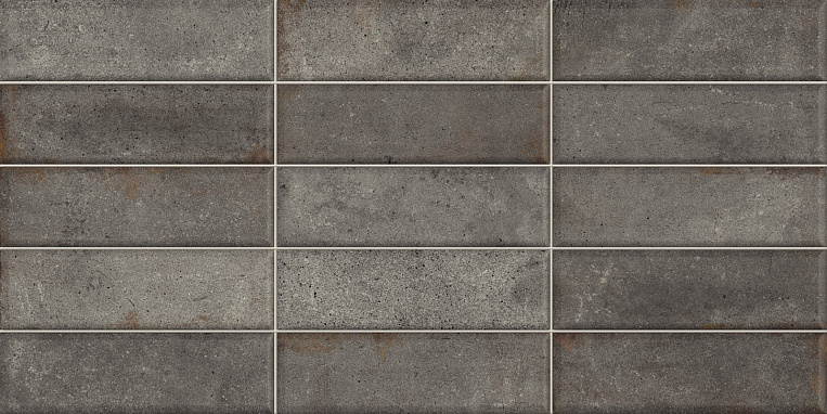 Elbrus Brick Graphite WT36ELR17 Плитка настенная 300*600*9 (10 шт в уп/57,6 м в пал) под 