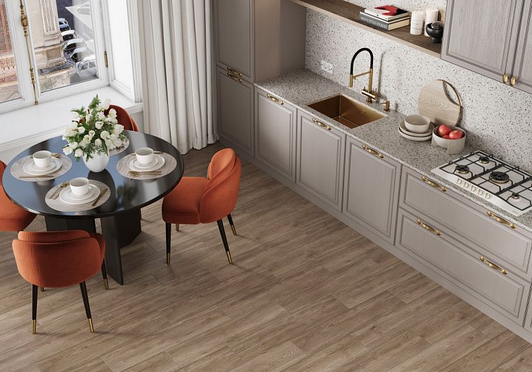 Интерьерные фото коллекции Realwood (керамогранит)
