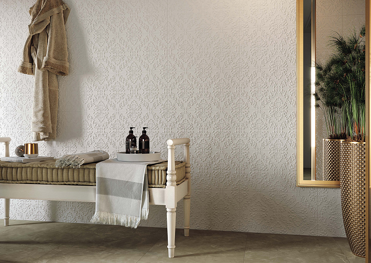 Интерьерные фото коллекции 3D White Wall