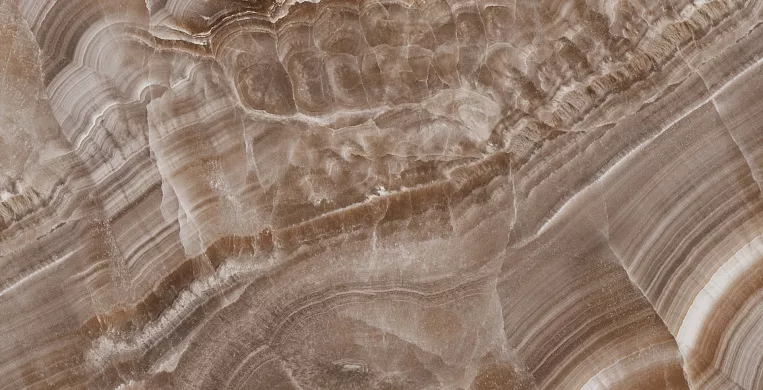 Плитка керамогранит BASCONI HOME Onyx Brown 600x1200x10 semi-polished под оникс